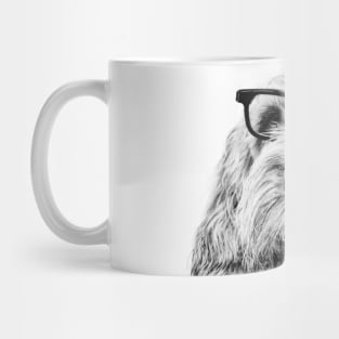 Intelligent friend Spinone by heidiannemorris Mug